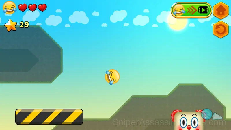 Emoji Ball: Bounce Adventure Roller Ball gameplay screenshot 5