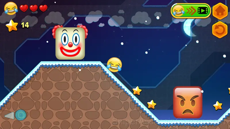 Emoji Ball: Bounce Adventure Roller Ball gameplay screenshot 6