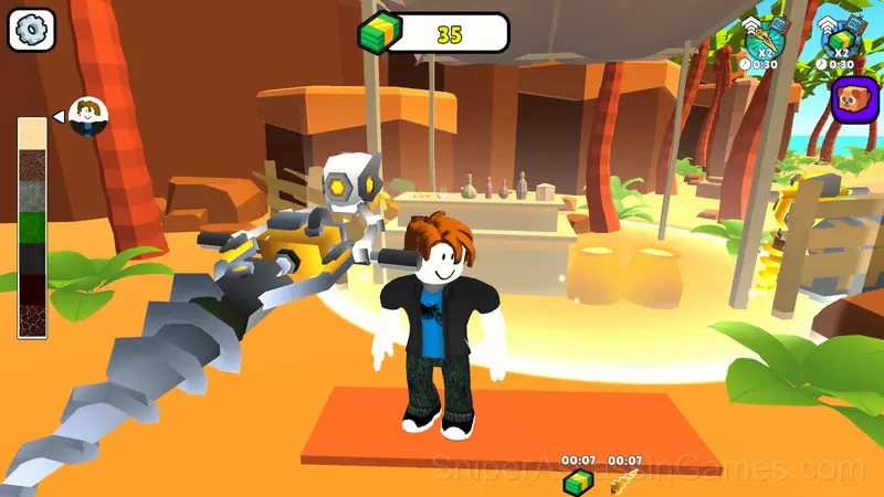 Obby: The Hole Digger gameplay screenshot 2