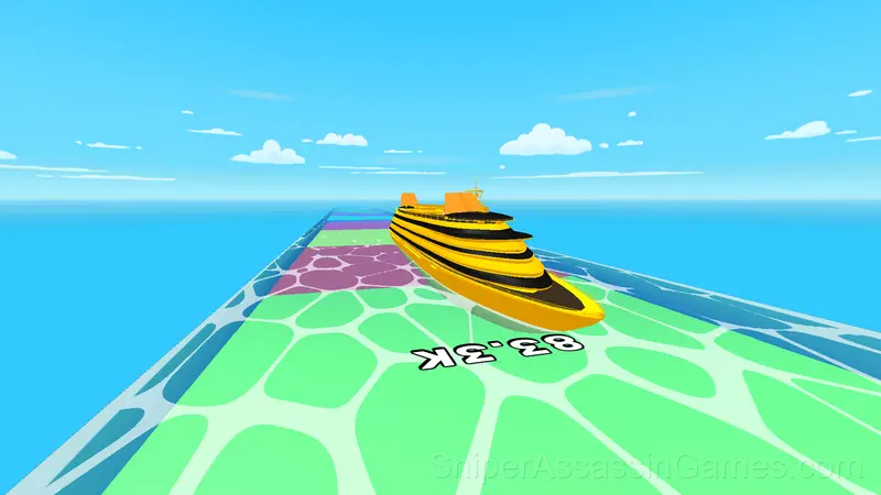 Obby: Swimming competition gameplay screenshot 6