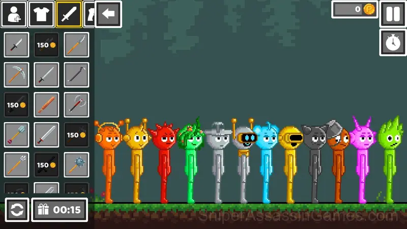 Sprunki Sandbox: Ragdoll Playground Mode gameplay screenshot 1