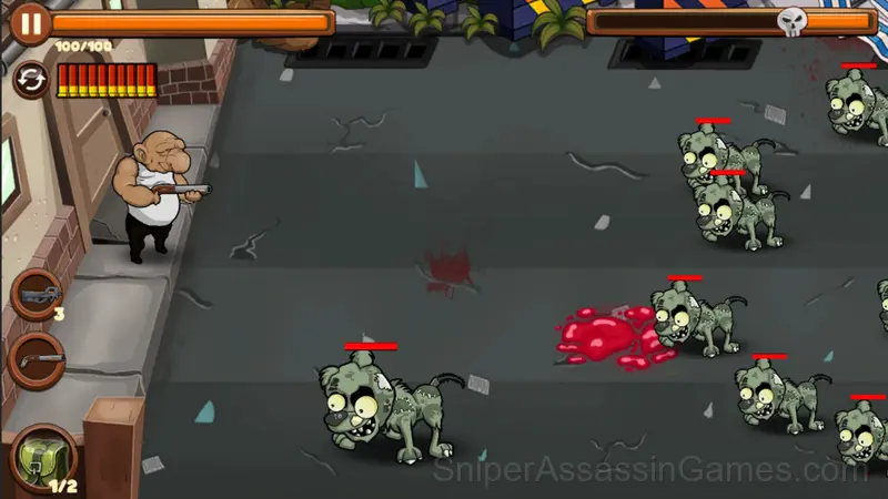 Horde Zombie Attack gameplay screenshot 2
