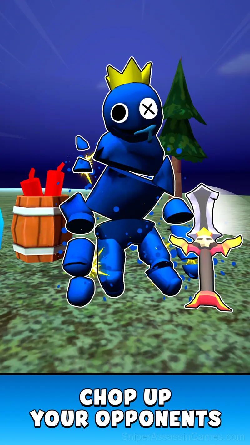 Poppy 4! Cut Monsters with Sword in Arena! gameplay screenshot 1