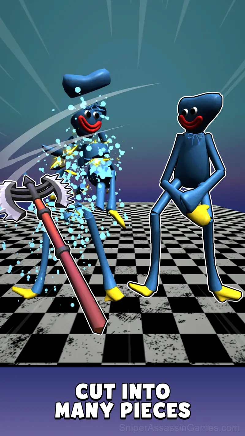 Poppy 4! Cut Monsters with Sword in Arena! gameplay screenshot 2