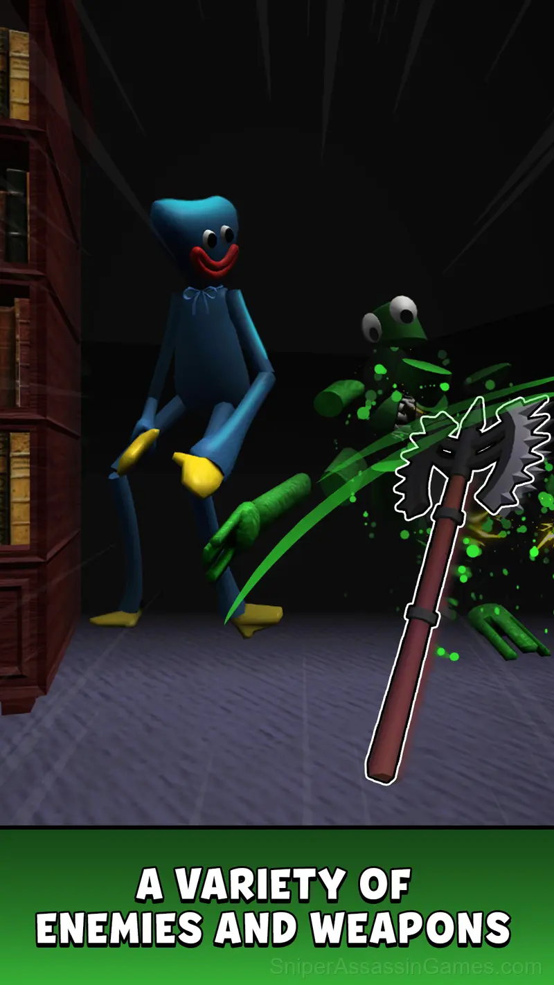 Poppy 4! Cut Monsters with Sword in Arena! gameplay screenshot 3