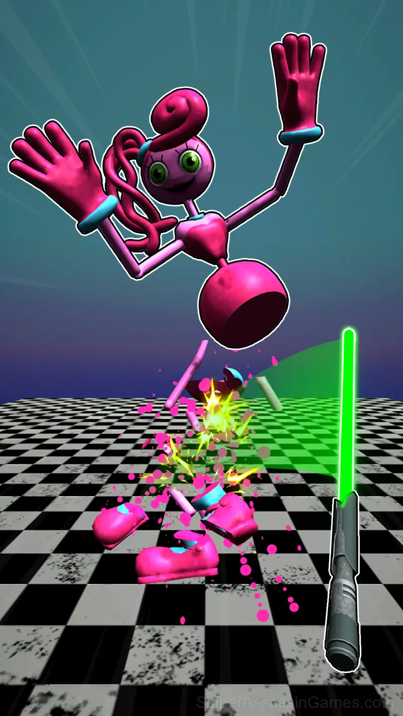 Poppy 4! Cut Monsters with Sword in Arena! gameplay screenshot 4