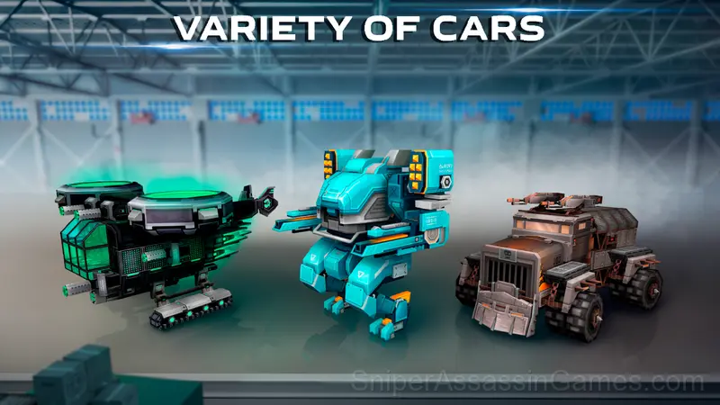Blocky Cars: Car Battle gameplay screenshot 4