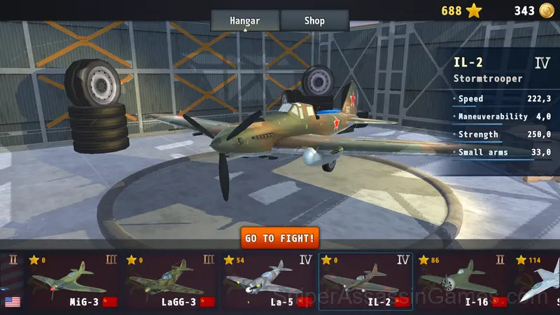WarPlanes World: Air Battles gameplay screenshot 1