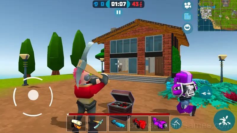 Mad GunS - Battle Royale gameplay screenshot 1