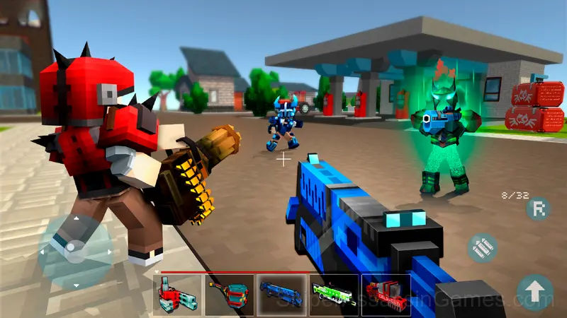 Mad GunS - Battle Royale gameplay screenshot 2