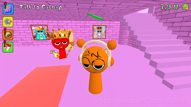 Sprunki 3D Playground Sandbox gameplay screenshot 2