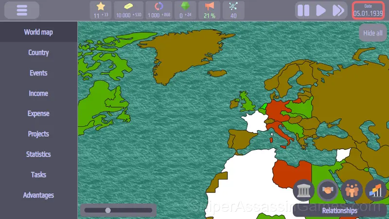 Policy gameplay screenshot 2
