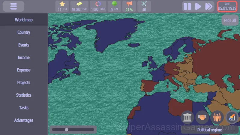 Policy gameplay screenshot 3