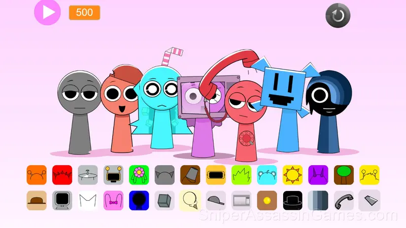 Sprunki OC Banana Porridge gameplay screenshot 2