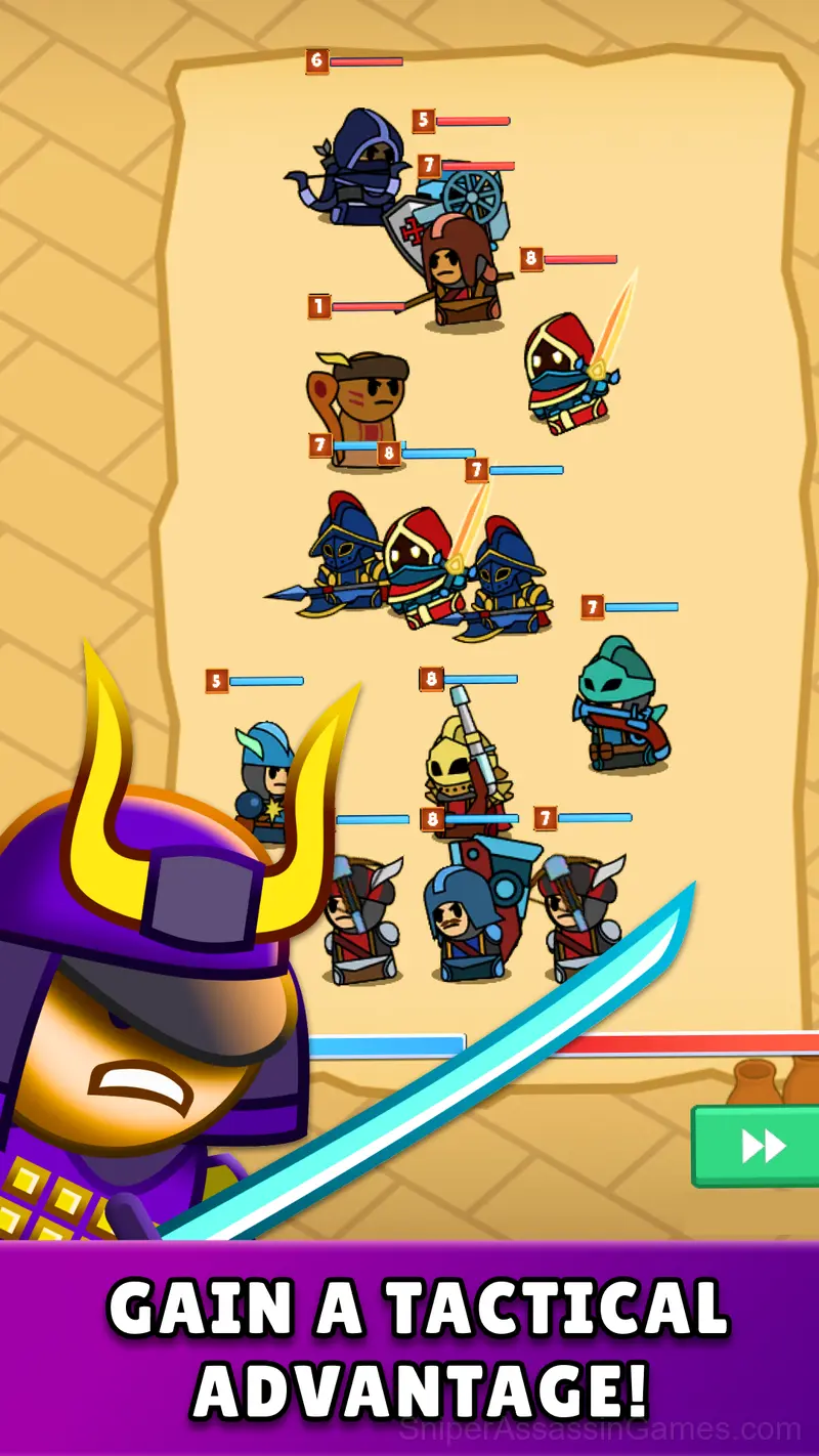 Army Evolution: Merge & Tactics gameplay screenshot 2