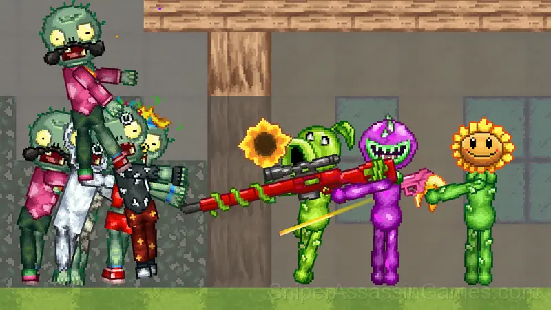 Plants Vs. Zombies Playground gameplay screenshot 2