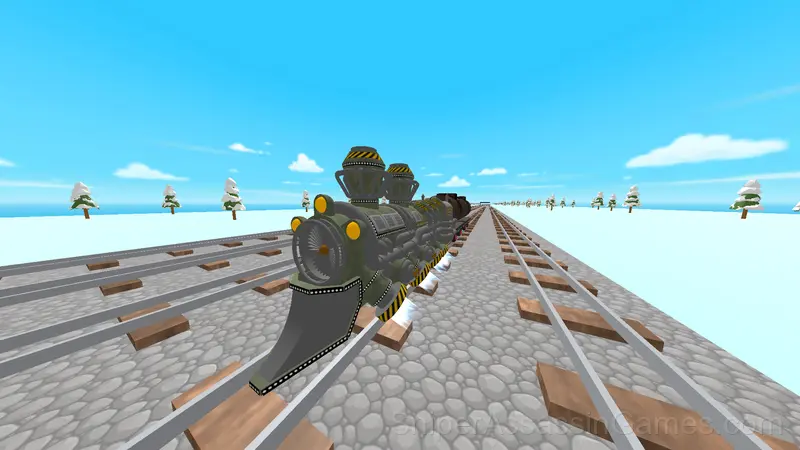 Obby: Training on the train gameplay screenshot 1