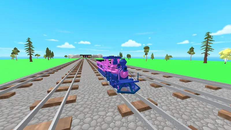 Obby: Training on the train gameplay screenshot 3
