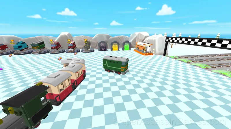 Obby: Training on the train gameplay screenshot 6