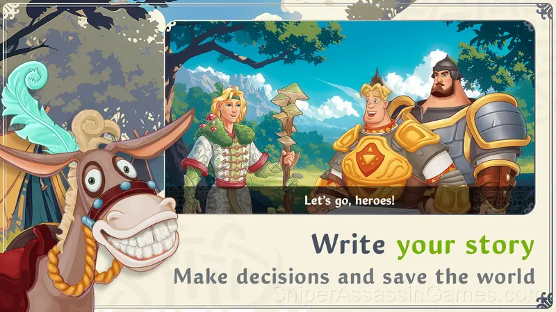 Heroes Arena: Adventure RPG gameplay screenshot 5