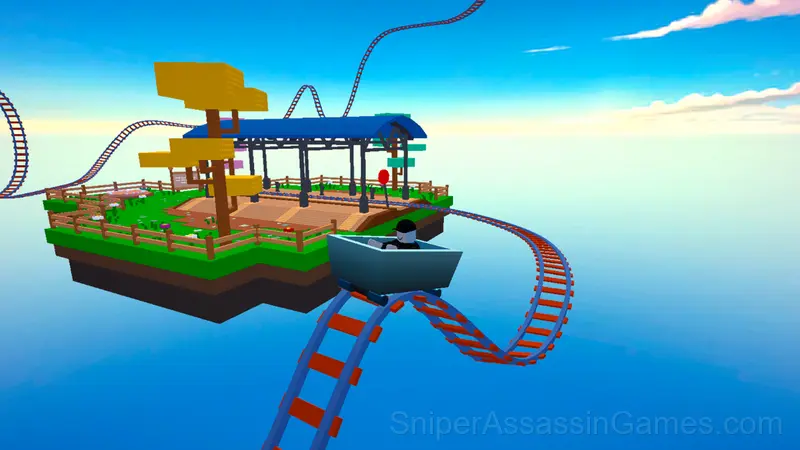 Cart Ride Obby gameplay screenshot 1