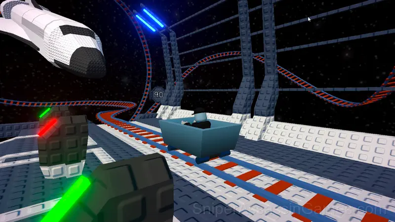 Cart Ride Obby gameplay screenshot 2