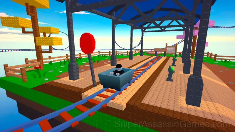 Cart Ride Obby gameplay screenshot 4