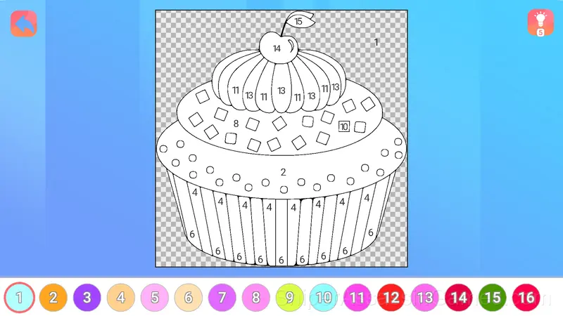 ASMR Paint by Numbers gameplay screenshot 1