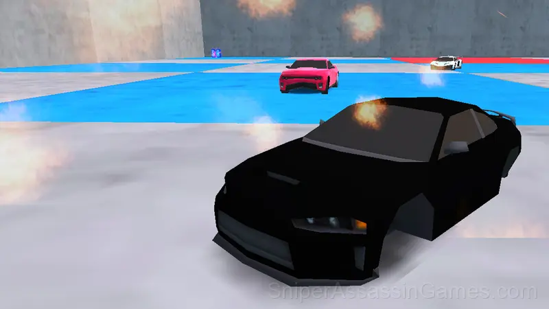 Chase simulator: crash the car gameplay screenshot 4