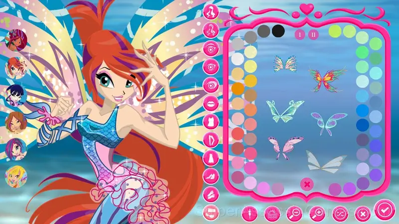 Fairy Sirenix Dress Up gameplay screenshot 1