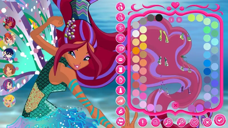 Fairy Sirenix Dress Up gameplay screenshot 2
