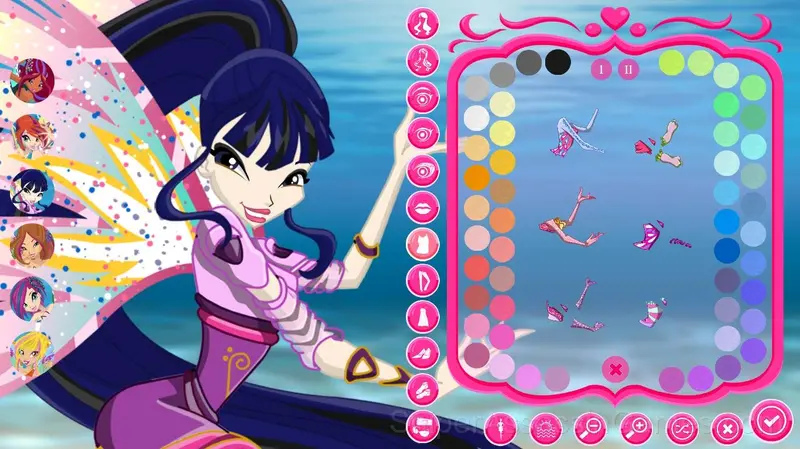 Fairy Sirenix Dress Up gameplay screenshot 3