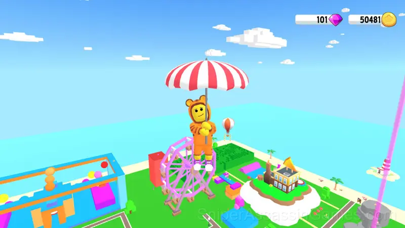 Obby: Crazy Island gameplay screenshot 2