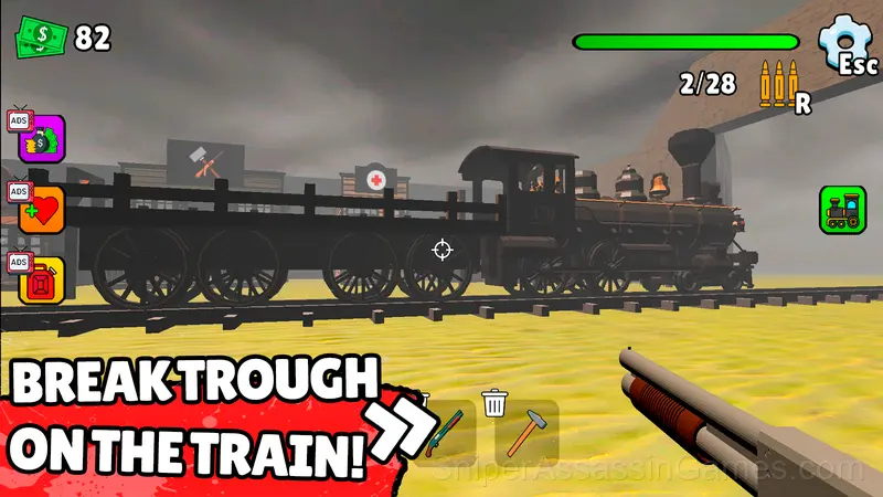 Dead Rails: Original gameplay screenshot 1