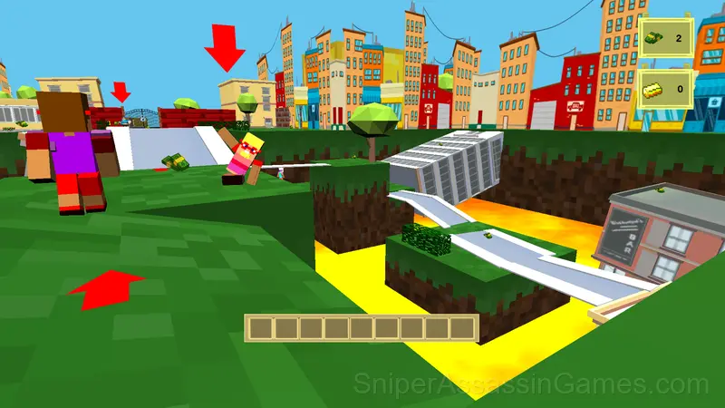 Survival and Parkour gameplay screenshot 4