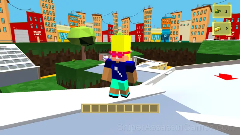 Survival and Parkour gameplay screenshot 5