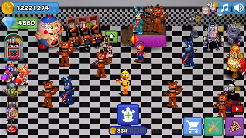 Fnaf Pizzeria: Animatronics Evolution gameplay screenshot 3