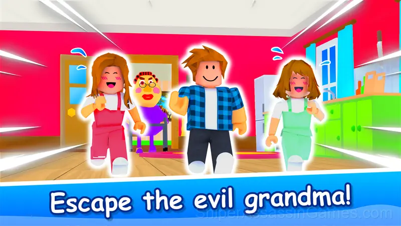 Escape Evil Granny Obby! gameplay screenshot 1