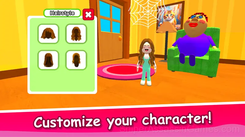 Escape Evil Granny Obby! gameplay screenshot 2