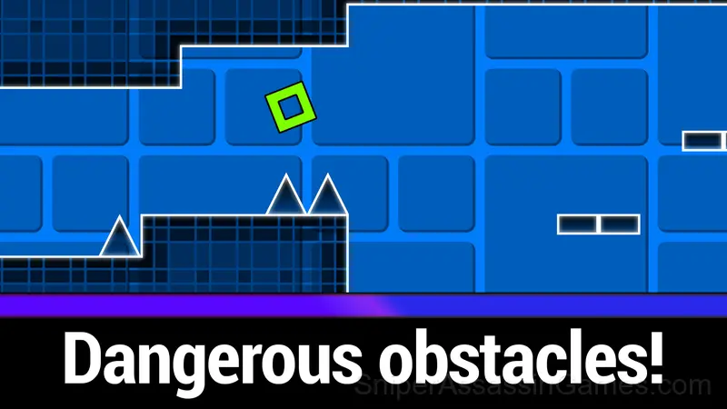 Geometry Cube 2: Challenge gameplay screenshot 1