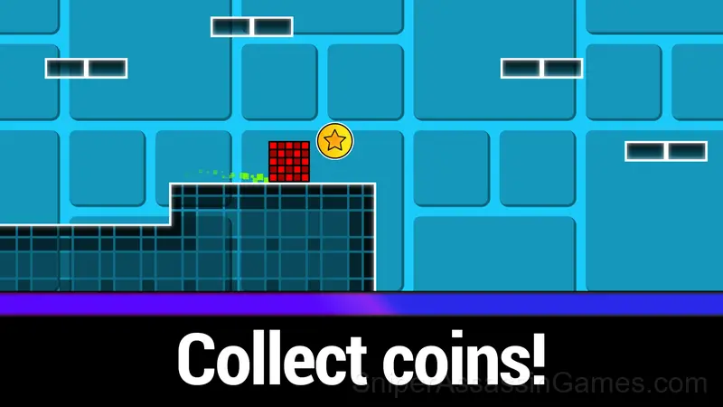Geometry Cube 2: Challenge gameplay screenshot 2