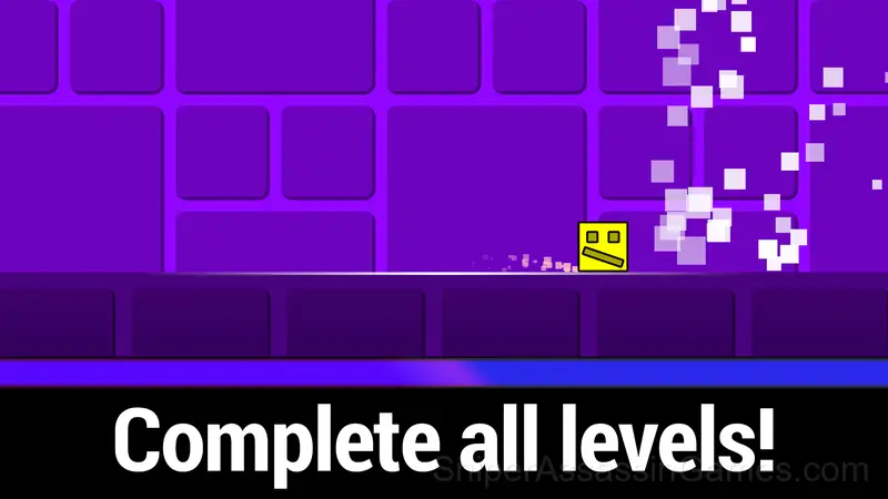 Geometry Cube 2: Challenge gameplay screenshot 4