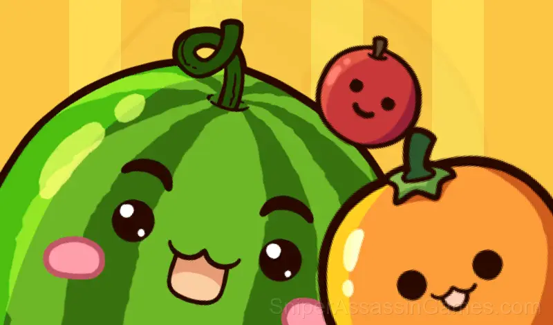 Play Learn the Fruits. A giant watermelon