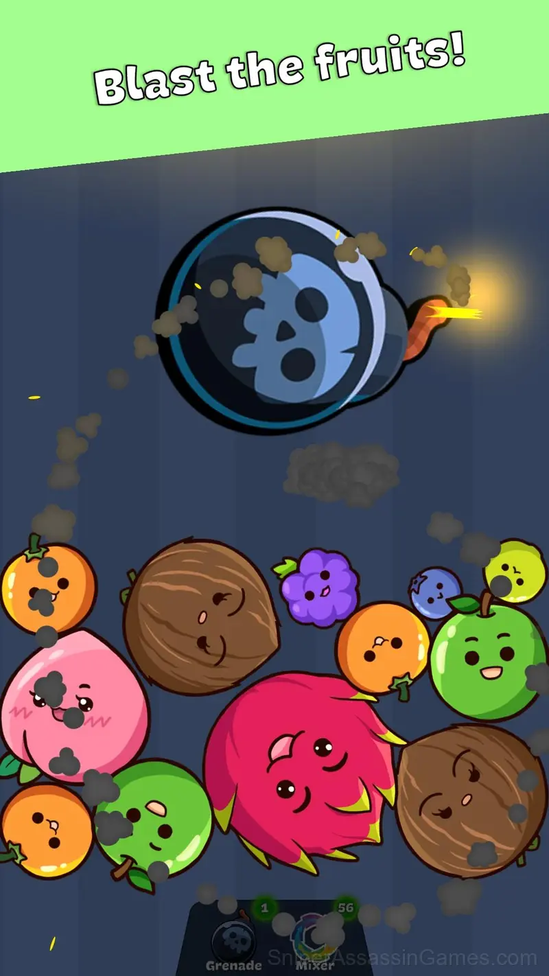 Learn the Fruits. A giant watermelon gameplay screenshot 2