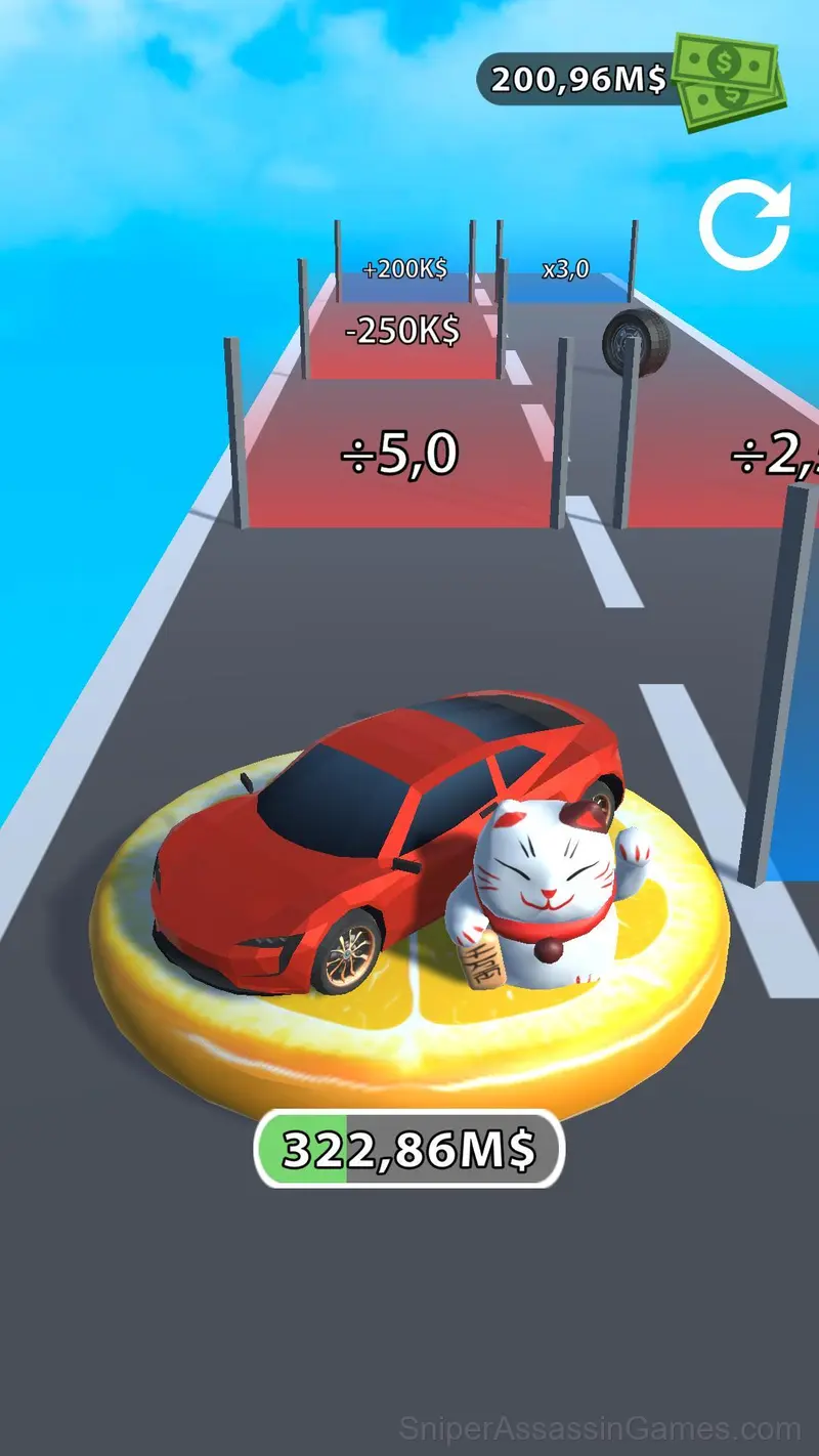 Cool Cars Run 3D gameplay screenshot 4
