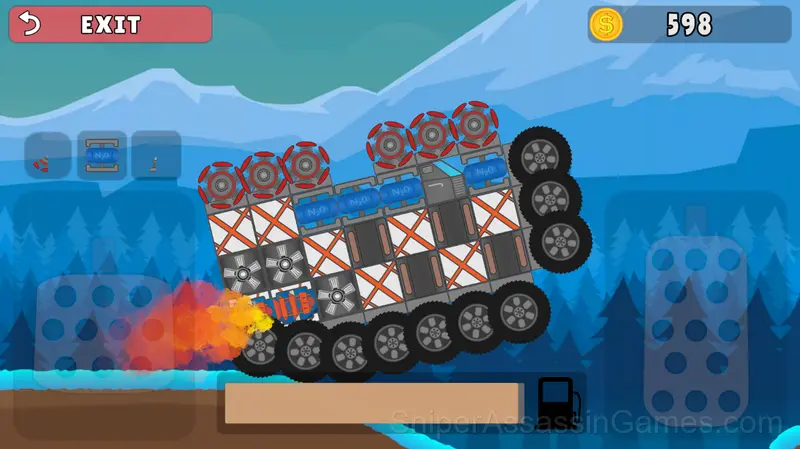 Build a cool car gameplay screenshot 1
