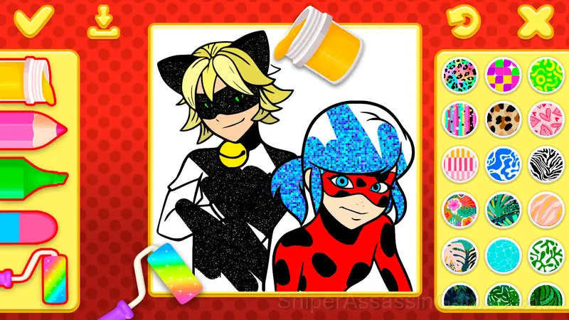 Ladybug Coloring for Kids gameplay screenshot 2