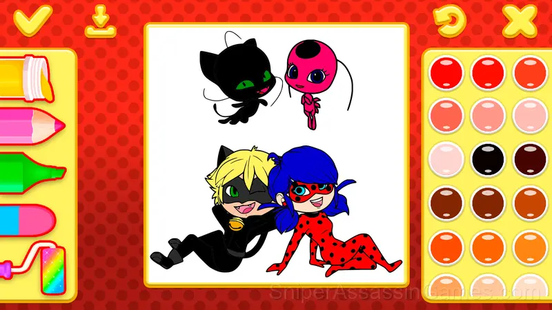 Ladybug Coloring for Kids gameplay screenshot 3