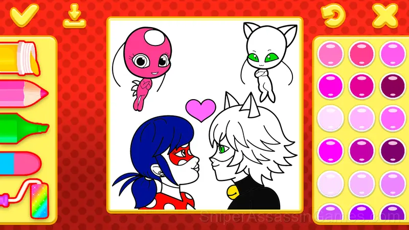 Ladybug Coloring for Kids gameplay screenshot 4