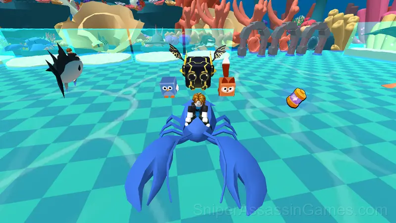 Obby: Fish training gameplay screenshot 2